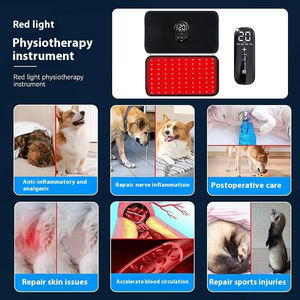 Alat Terapi Cahaya Merah untuk Hewan Peliharaan dengan Logo Kustom, Pemanas Seluruh Tubuh Anjing Kucing 660nm 850nm untuk Meredakan <span class=keywords><strong>Arthritis</strong></span> pada Hewan Peliharaan - Product Image 5