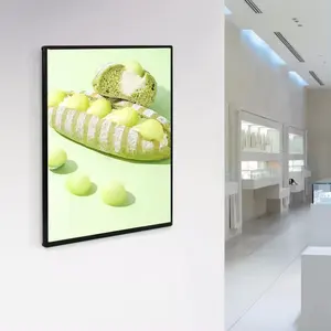 Hot Sale A2 LED Acrylic Frame Advertising Illuminated Crystal Window Display Poster Frame A4