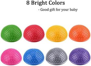 <b>Ball</b> Inflatable Half <b>Balls</b> <b>Massage</b> Point Exercises Trainer Fitness for Kids Adults Sports Foot <b>Massages</b> Promotion - Product Image 4