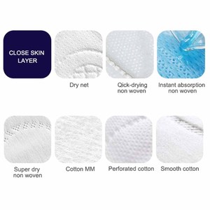 Produits d'hygiène personnelle écologiques et durables, Almohadillas Sanitarias Para Mujer, protège-slips pour flux abondant - Product Image 5