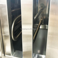 Grill coréen de table commercial sans fumée en acier inoxydable personnalisé avec des caractéristiques anti-rouille
