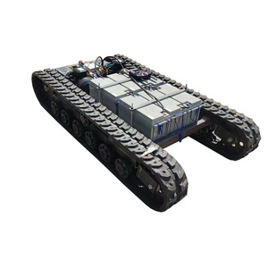 Plateforme robotique de transport à châssis électrique sur chenilles en caoutchouc et acier – Vente en gros - Product Image 4