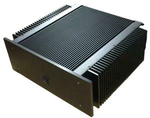 Khung nhôm cho bộ khuếch đại công suất bao vây tự làm âm thanh amp trường hợp kim loại + tản nhiệt - Product Image 1