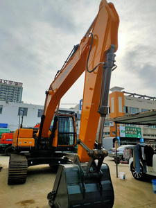 Excavadora de orugas de alta calidad en buenas condiciones, excavadora usada de 22 toneladas de HYUNDAI de Corea, precio competitivo, - Product Image 4