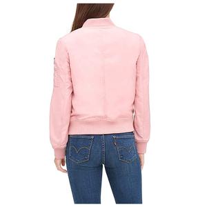 OEM Custom Made New Design Plain Solid Color <b>Women's</b> <b>Velvet</b> Windproof Winter Bomber <b>Jacket</b> - Product Image 2