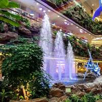 Fontaine musicale à LED personnalisée, spectacle aquatique intérieur et extérieur pour jardin et place publique