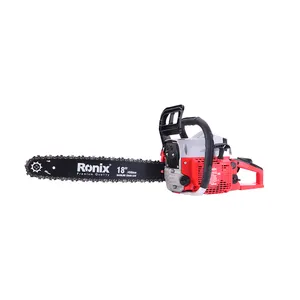 Ronix Model 4647 High Power Tools 49.3CC 1900W 3000RPM Professional high Power Gasoline Chain Saw Electric Start
