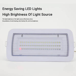 IP65 Safety <strong>Exit</strong> Indicator 8W Wall Mounted 3Hrs or 6Hrs Emergency Lighting Fire Emergency Evacuation Light Charging <strong>Lamp</strong> - Product Image 3