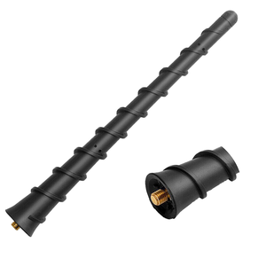 Antenne autoradio universelle 7 pouces impédance 30 Ohms 400-470MHz mât de Signal en caoutchouc pour Dodge Journey <span class=keywords><strong>Avenger</strong></span> <span class=keywords><strong>Jeep</strong></span> Liberty - Product Image 1