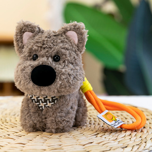 Porte-clés en peluche chien mignon en gros, figurine de chiot doux et créatif, jouet en peluche, cadeau original pour filles - Product Image 4