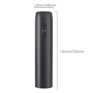 Tire-bouchon automatique rechargeable USB pour vin rouge, ouvre-bouteille électronique noir intégral - Product Image 5