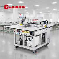 Machine à coudre industrielle intelligente CNC programmable à point noué automatique JTK8T-F8045AJ avec découpe laser et moteur intelligent CE
