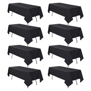 Wholesale Premium Quality Woven Multicolor 100% Polyester OEKO-TEX Certified Wedding Tablecloths for Hotel Wedding Party Picnic - Product Image 1