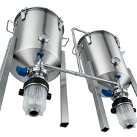 Cuve de Fermentation Industrielle en Acier Inoxydable pour la Production de Bière