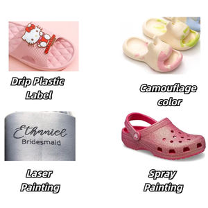 Chaussons de salle de bain en EVA personnalisés avec logo, pour hommes et femmes, à semelles épaisses, pour usage intérieur - Anti-fuite, séchage rapide, chaussons frais pour la douche - Product Image 5