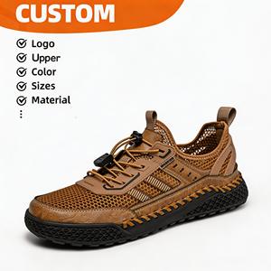 <span class=keywords><strong>Zapatillas</strong></span> Deportivas de Estilo Laboral con Parte Superior de Malla Transpirable, Detalles Cosidos a Mano, Alta Calidad y Durabilidad, Sensación Refrescante, Elásticas y de Cierre Rápido - Product Image 6