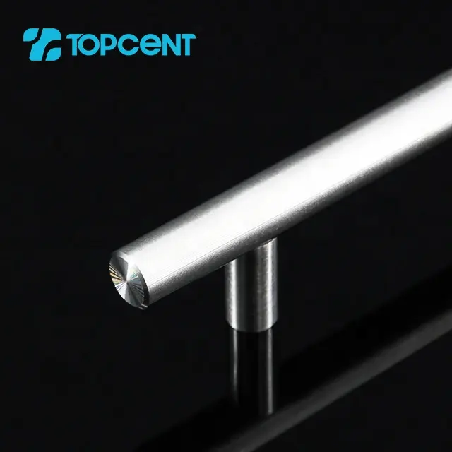 TOPCENT Möbel Hardware Schlafzimmer Edelstahl Schubladen tür Zubehör Pull Cabinet Griffe T Bar Möbel griff