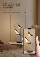 Applique Murale LED Style Nordique Moderne, Abat-jour Métallique en Forme d'Oiseau, Aluminium, CRI Élevé 95, Durée de Vie 50 000 Heures, Chambre, Salon, Luxe, AC