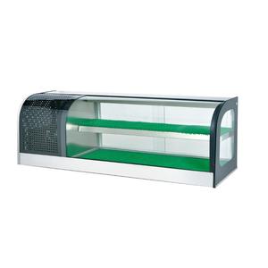 2024 Offres Spéciales haute qualité <span class=keywords><strong>Sushi</strong></span> armoire réfrigérée <span class=keywords><strong>Sushi</strong></span> affichage refroidisseur Double ponts <span class=keywords><strong>Sushi</strong></span> vitrine à vendre - Product Image 2