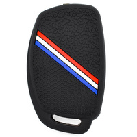 Coque de protection en silicone pour clé de voiture, accessoires, pièces, étui de protection en silicone pour clé de voiture, porte-clé sans clé