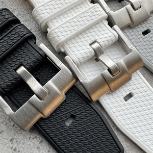 PEITONG Classics Noir Blanc Gris couleur Mode Bracelet De Montre En Caoutchouc Bandes De Silicone Pour Omega X <span class=keywords><strong>Moon</strong></span> <span class=keywords><strong>Swatch</strong></span> - Product Image 3