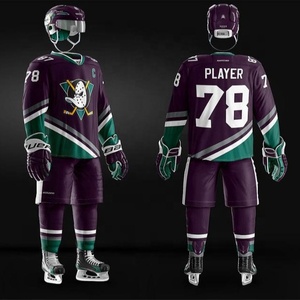 Uniformes de Hockey sobre Hielo Personalizados de Alta Calidad y Económicos, 100% Algodón, Unisex para Adultos - Product Image 1