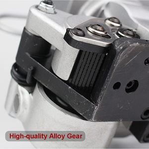 Prensa de flejado neumática de alta tensión A19 para fardos de ropa usada y algodón, herramienta de alta resistencia para flejado de plástico PET - Product Image 4