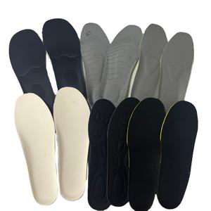 Fabricante al por mayor PU zapatos almohadilla suave transpirable correr zapatillas cojín cuero zapato plantilla deporte ortopédico plantillas - Product Image 6