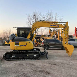 حفارة كوماتسو PC78US-6NO مستعملة بوزن 7 طن مع شهادة EPA وCE، طراز PC78 وPC78-11، حفارة مستعملة مع كابينة مكيفة متوفرة في المخزون - Product Image 3