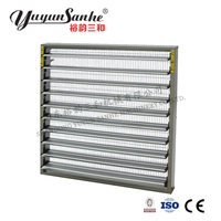 Ventes chaudes Volets de ventilation automatiques électriques ou à commande manuelle Entrée d'air Refroidissement par air Louver pour poulailler