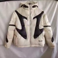 Veste à capuche en duvet pour homme, fermeture éclair, chaude, décontractée, multicolores, unie, légère, imperméable, réversible