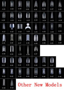 SunelPort Faux Ongles à Presser en ABS, Motif Papillon Fleur de Prunier, Style <span class=keywords><strong>French</strong></span>, 100 Pièces en Boîte, Bordure Latérale en Croissant, Blanc Porcelaine, Courts - Product Image 6