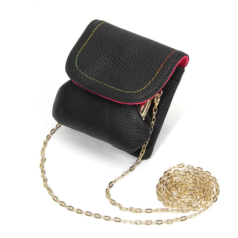 Black-black (with thin chain)