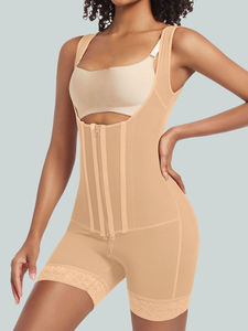 Langqin Women's Butt Lifter Shapewear Bodysuit for Women Tummy Control Waist Zipper Breathable Slimming Women Corset Wholesale - Product Image 6