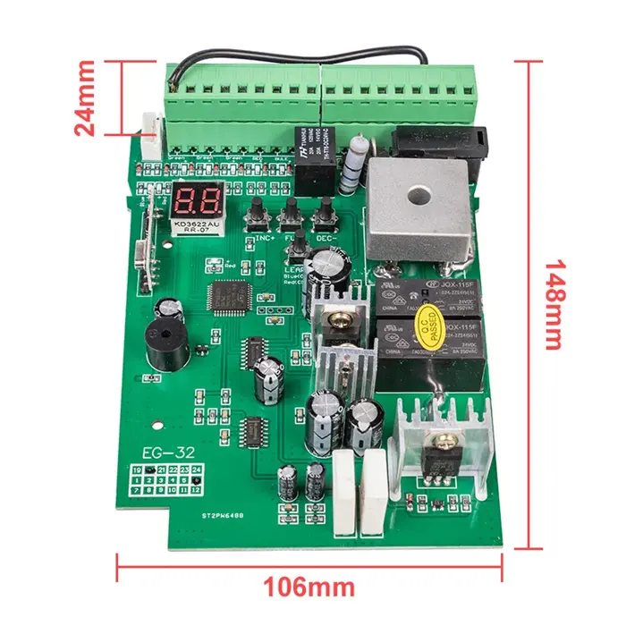 Zubehör für automatische Tor öffner 24-V-DC-Schiebetafel