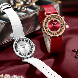 <span class=keywords><strong>Montre</strong></span> pour <span class=keywords><strong>femme</strong></span> Fairwhale, nouvelle <span class=keywords><strong>tendance</strong></span>, design diamant, bracelet en cuir, <span class=keywords><strong>montre</strong></span>-bracelet à quartz de luxe pour femmes - Product Image 2