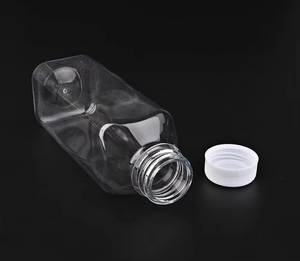 250ml 350ml 400ml <span class=keywords><strong>475ml</strong></span> 500ml Rỗng nhựa chai nước khoáng vật nuôi uống chai nước hình vuông nước trái cây chai nước giải khát - Product Image 6