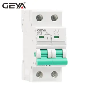 GEYA TOP 10 Isolator Main Switch factory manufacturers suppliers CE CB 230V/400V 32A 40A 50A 63A air Isolator Main Switch price