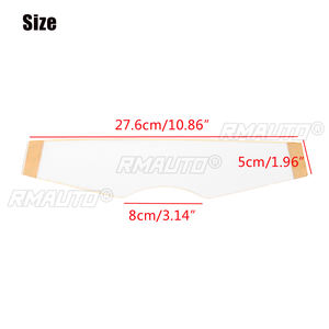 Película Antivaho y Anti-UV para Casco de Motocicleta, Visera Universal Transparente, Lente de Repuesto - Product Image 6