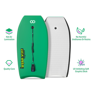 Woowave vente en gros Nouveau design OEM IXPE Bodyboard en mousse pour le <span class=keywords><strong>surf</strong></span> et la natation avec laisse - Product Image 5