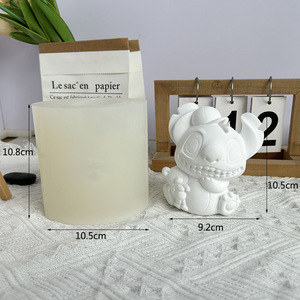 Moule <span class=keywords><strong>en</strong></span> silicone pour figurine <span class=keywords><strong>en</strong></span> plâtre à peindre soi-même - Moule 3D <span class=keywords><strong>de</strong></span> personnage <span class=keywords><strong>de</strong></span> dessin animé pour l'artisanat des enfants, la fabrication <span class=keywords><strong>de</strong></span> résine et <span class=keywords><strong>de</strong></span> bougies parfumées - Product Image 5