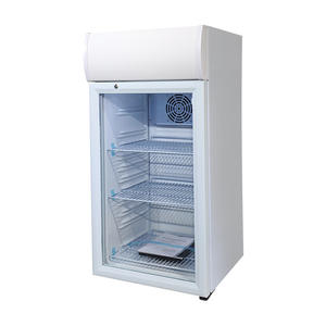 Refrigerador de mostrador Nuelead NE-80CL con control de temperatura, una puerta de vidrio, 80L, con compresor. - Product Image 2