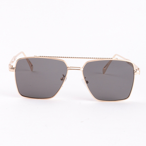 2963 Nouvelles Lunettes de Soleil Tendance de Luxe à Monture Métallique Carrée Dégradée pour Femmes et Hommes, Style Vintage Personnalisé, Designer 2025 - Product Image 2