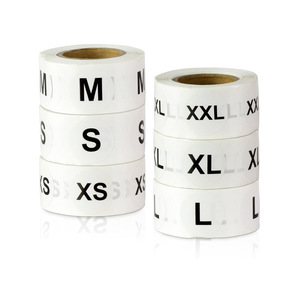 تسميات حجم الملابس وحجم نقطة ملصقات - Product Image 3