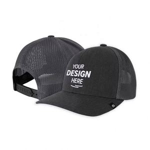 Casquette de golf 6 panneaux à séchage rapide personnalisée avec trou découpé au laser Casquette en maille de polyester résistante à l'eau quantité minimale de commande bas Style sportif à la mode - Product Image 1