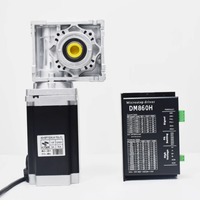 12nm Nema34 Motor with Driver Dm860h Rv40 Worm Arbox Ratio 10:1 Brand New Original Spot Plc
