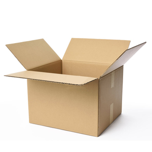 Custom <b>Kraft</b> Paper Rigid Folding Carton <b>Box</b> with UV Coating for Cosmetic Gift Shipping Packaging - Product Image 2