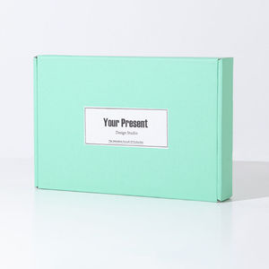 Boîte postale pliante d'avion à faible quantité minimale de commande pour le commerce électronique Vêtements Sous-vêtements Pièces électroniques Boîte en carton ondulé Boîte cadeau en papier - Product Image 3