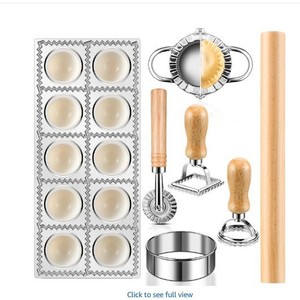 Juego de tablas para hacer pasta Xingning Meishang, rodillo de madera, kit de herramientas para hacer fideos, para elaborar pasta italiana casera - Product Image 4
