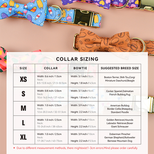 Collier pour chien en nylon imprimé MIDEPET, élégant, à dégagement rapide, motif dessin animé, toutes saisons, coloré, nœud papillon cœur d'amour, vente en gros - Product Image 6